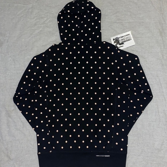2012 Supreme x Comme des Gaecons Polka Dot Box Logo Hoodie - Picture 2 of 8